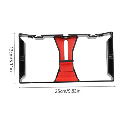 Hand Held Phone Stabilizer Grip Smartphone Video Rig with Retractable Design Compatible with Mobile Phones for Filmmakers and Content Creators Includes Three Slots for Accessories