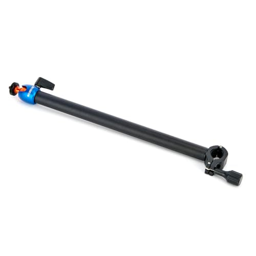 3 Legged Thing AUXARM-1A Camera Desk Mount Stand – Adjustable Desktop Support Arm for Cameras, Microphones, Lights & Accessories – Compact, Stable & 1/4"-20 Compatible