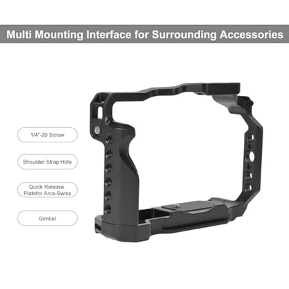 EOS R100/R50 Camera Cage, EOS R50/R100 Cage for Canon EOS R100 R50 Camera Case Camera Rig Cold Shoe