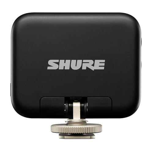 Shure MoveMic Receiver - Cold Shoe Mountable Camera Receiver for MoveMic Lavalier Microphones, Compatible with Most DSLR Cameras and Computers, for Mobile Content Creators (MV-R-Z7) - style: Receiver Only
