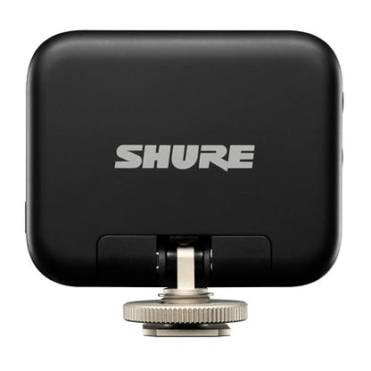 Shure MoveMic Receiver - Cold Shoe Mountable Camera Receiver for MoveMic Lavalier Microphones, Compatible with Most DSLR Cameras and Computers, for Mobile Content Creators (MV-R-Z7) - style: Receiver Only