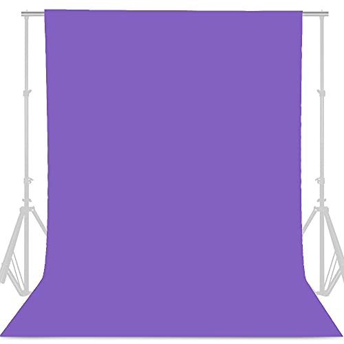 GFCC Purple Backdrop - 8FTX10FT Purple Photo Backdrop for Photoshoot Background for Photography Screen Video Recording Picture Background - color: Purple, size: 8ftx10ft