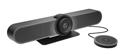 Logitech MeetUp and Expansion Mic HD Video and Audio Conferencing System for Small Meeting Rooms - Black - style: MeetUp + Expansion Mic