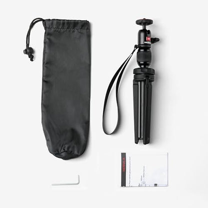 Nebula Adjustable Tripod Stand, Compact, Portable Projector Stand, Includes Universal Mount and Swivel Ball Head - Aluminum Alloy Tripod Stand, for Capsule 3, Capsule 3 Laser, Capsule Air