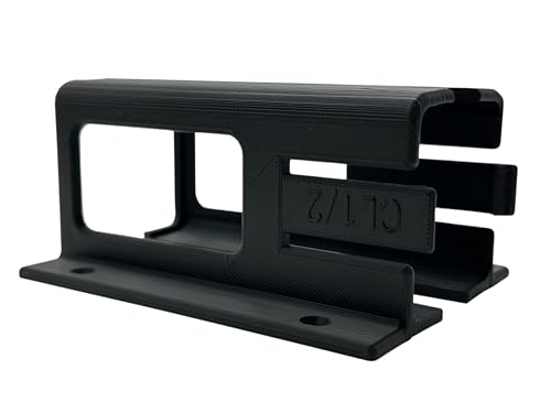Desk Mount Kit for Cloudlifter CL-1 / CL-2 - Under Desk Mount Brackets with Reversible Clips - Secure Mounting Accessories