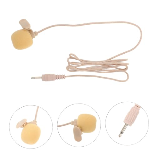 Mini Condenser Clip Microphone for Laptop Portable Noise Canceling Lapel Mic for Vlogging Interviews and Online Meetings Lightweight Design for Phone and Tablet