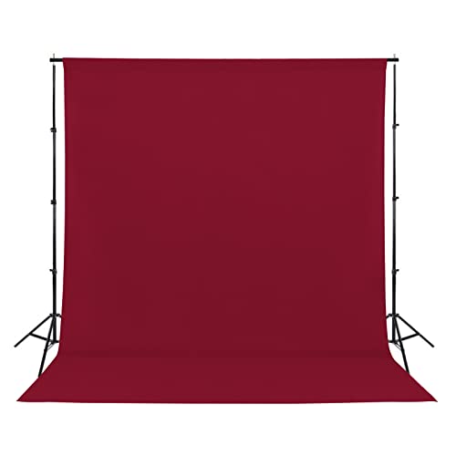 Sugargirl 10X10FT Red Backdrop Background for Photography, Photo Backdrop Red Screen Photo Booth Backdrop for Photoshoot Party Video(1 Panel) - color: Red, size: 10x10 FT