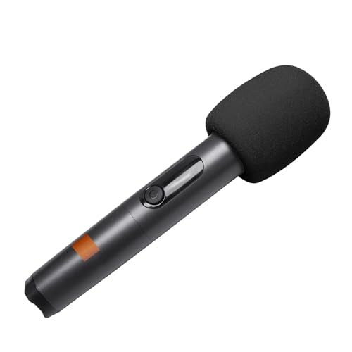 4-Pack Foam Mic Cover Compatible with FIFINE Karaoke Microphone, FIFINE UHF Dual Channel Wireless Handheld Microphone MAONO USB/XLR Podcast Dynamic Microphone HD300T, Windscreen Pop Filter