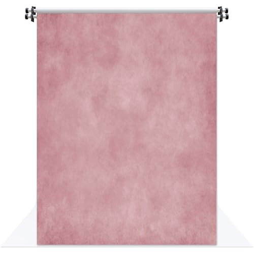 8X12FT Abstract Pink Portrait Photography Backdrops with Pocket on Top for Professional Photo Studio Booth Props - color: Pink, size: 8’x12‘