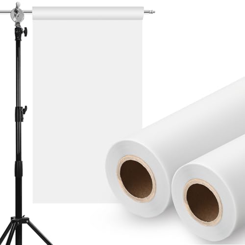 Nezyo Light Diffuser Sheet Diffusion Film Sheet Lighting Gel Diffuser Roll White Diffusion Paper for LED Flash Strobe Light Photography Video(31.5 × 1181.2 Inch / 0.8 × 30 M) - size: 31.5 × 1181.2 Inch / 0.8 × 30 M
