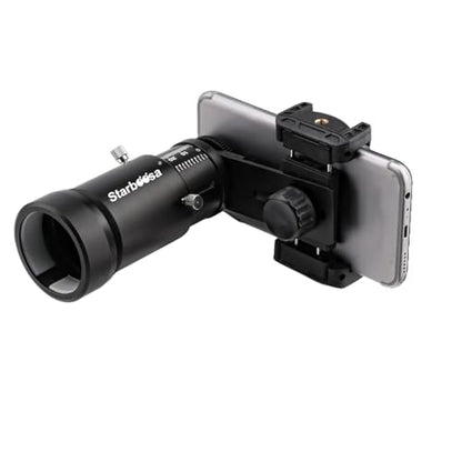 Extendable Scope Phone Adapter with Adjustable Eye Relief | Universal phone adapter; stable alignment; wide compatibility - size: Telescopic Adapter - 33~46mm L