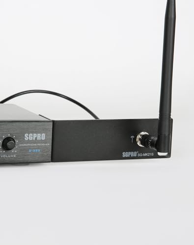 SGPRO SG-MK21S Audio Rack Mount Kit for Wireless Receivers | For wireless microphone receivers and wireless in-ear monitor system transmitters