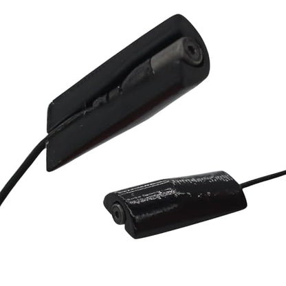 URSA MiniMount. Slim, Low-Profile and Made from Hardened Plastic. Hand-Finished for Smoothness. Includes 5X Hypoallergenic MiniMount Stickies (Black, Sennheiser MKE1) - color: Black, size: Sennheiser MKE1