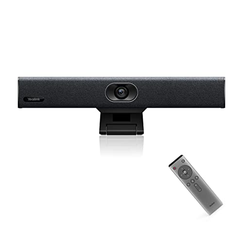 Yealink 4K USB Video Conference Camera - 120° Wide Angle, Microphone, Speaker, Auto Framing, for PC Meetings, Microsoft Teams & Zoom - style: NO.1 UVC34 (without system)