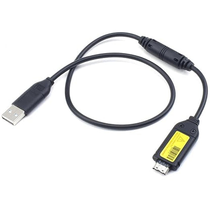 USB Data + Battery Power Charging Cable Cord for Samsung SL600 SL605 Camera TL205 TL210 TL220 i8 L200, Replacement Lead for SUC-3 SUC-5 SUC-7
