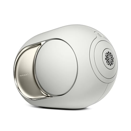Devialet - Phantom Ultimate 108 dB - Bluetooth Speaker - Audiophile Listening - High-Resolution - Elegant Design - Loud Stereo Sound, Deep Bass (Light Pearl) - color: Light Pearl