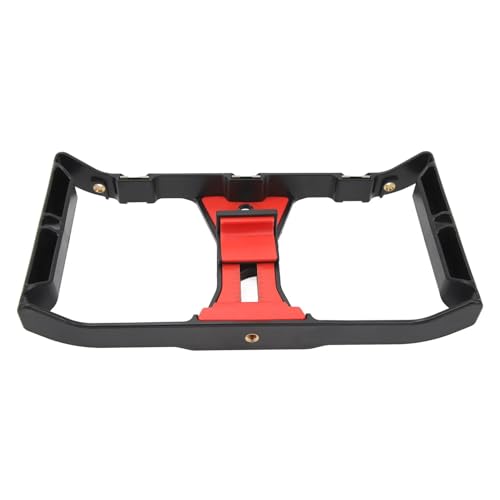Phone Video Camera Cage Film Making Rig Hand Grip Bracket with Cold Shoe Mount 1/4in Screw for Smartphone Video Vlog Recording