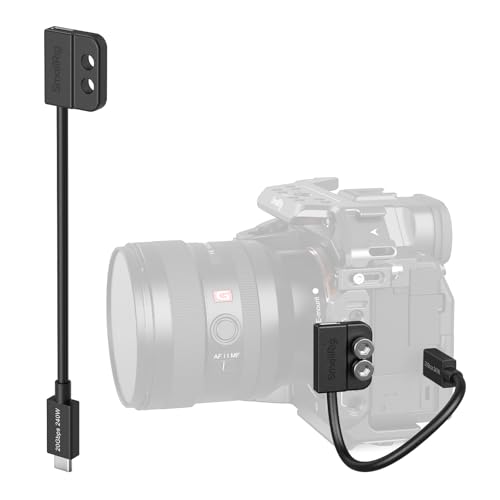 SMALLRIG USB-C Male to Female Data Cable (7.9 inch), 240W Fast Charging / 20Gbps Data Transfer, for Camera Cages & L-Shaped Plates, USB 3.2 Gen 2x2-5078 - style: Male to Female（Straight）
