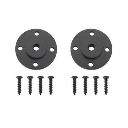 JianLing 2PCS Hot Shoe Mount Nut Adapter 1/4 Camera Mounting Base with Screws B16-D40 40mm Surveillance Stabilization Flash Accessory for Tripod Monopod Equipment