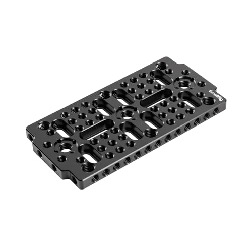 SmallRig Multi-Functional Cheese Plate with 1/4 3/8 Threads, Switching Mounting Plate w/Locating Point for ARRI for Camera and Tripod Plate - 1681