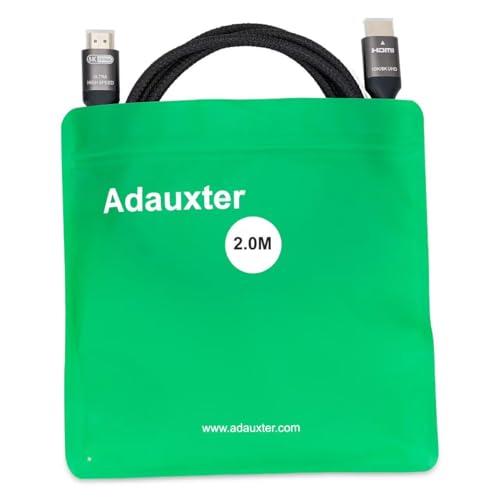 Certified 10K 8K 4K HDMI 2.1 Cable 6.6FT, 48Gbps Ultra High Speed HDMI Cord | Ethernet CEC 4K 240Hz 165Hz 144Hz 120Hz 8K 60Hz eARC Netflix HDCP2.3 HDR10+ PC Laptop RTX5090 TV Monitor Projector X-box PS5 - size: 6.6 ft