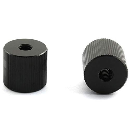 HJ Garden 2pcs 1/4"-20 Thread Tripod Nut Connection Mounts Nuts Articulating Arms Tripod Rigs Replacement Parts
