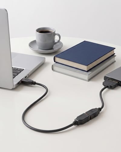 Meokse 12FT USB 3.0 Extension Cable - Compatible with Webcam, Camera, Phone, USB Hub, Mouse, Keyboard, Printer, Hard Drive, VR - color: 12FT/4M