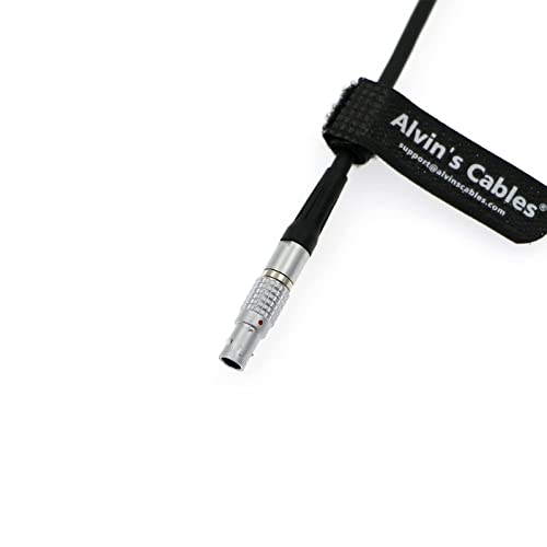 Alvin’s Cables Z-CAM E2 Power Cable for Atomos Ninja V| OSEE G7| Shinobi 7"| Shogun 7 Monitor 2 Pin Male to Lock DC Right Angle Power Cable 30cm|12inches - color: straight 2 pin to right angle lock DC