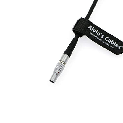 Alvin’s Cables Z-CAM E2 Power Cable for Atomos Ninja V| OSEE G7| Shinobi 7"| Shogun 7 Monitor 2 Pin Male to Lock DC Right Angle Power Cable 30cm|12inches - color: straight 2 pin to right angle lock DC