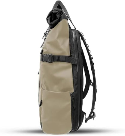 WANDRD PRVKE 31L Photography Bundle: Weather-Resistant Travel & Camera Backpack with Laptop Sleeve, Quick Side Access, Clamshell Opening – Ideal Photography & Travel Bag (Yuma Tan) - color: Yuma Tan, size: PRVKE 31L, style: Photography Bundle