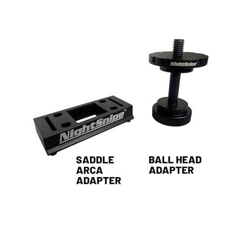 BOG DeathGrip Ball Head Conversion Kit | Ball Head Adapter + Arca-Swiss Saddle Mount | for use with BOG DeathGrip Tripod