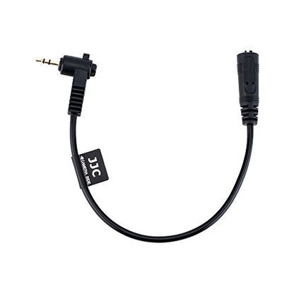 JJC 3.5mm Female to 2.5mm Male Microphone Audio Cable Mic Adapter for Fuji Fujifilm X-T30 II X-T30 X-T20 X-T10 X100VI X100V X100F X100T X-T100 X-PRO3 X-PRO2 X-T1 X-E3 X-E2S X-E2 X-E1 and XF10 Camera - size: 3.5mm Female to 2.5mm Male