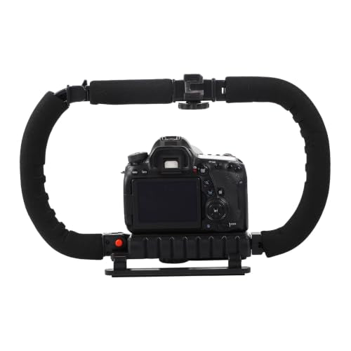 Artibetter Handheld DSLR Smartphone Stabilizer Grip with Dual-Sided Anti-Shake Support Bracket for Video Creators and Photographers