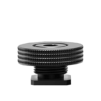 1/4" Female Thread to Hot Shoe Adapter, Atmoshue Hot Shoe Mount Adapter for Magic Arm, Video Light,Monitor