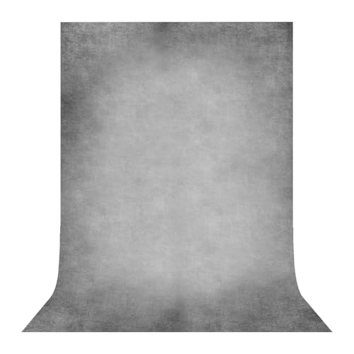 Grey Photography Backdrops for Photoshoot, Vintage Abstract Portrait Photo Backdrop, Photo Booth Props 6x9ft - color: Grey, size: 6x9 FT