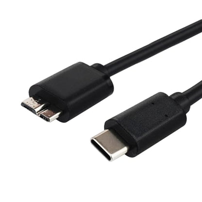 USB C to Micro USB 3.0 Fast Charging Cable 10Gbps High-Speed Sync Data Transfer Cable Cord Compatible with Samsung Galaxy S5 Note 3 Seagate WD Toshiba External Hard Drive Camera, 2FT - size: USB C to Micro USB 3.0-2FT