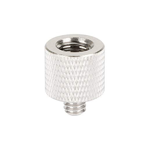 CAMVATE 1/4" Male to 3/8" Female Adapter for Tripod and Camera & Qr Plate