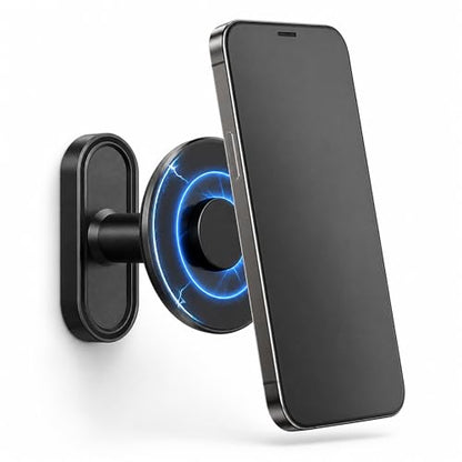Magnetic Phone Holder for Gym, 360° Rotation Adjustable Strong Magnets, Gym Accessories, Phone Mount to Metal Surfaces, Gym Essentials for Men and Women