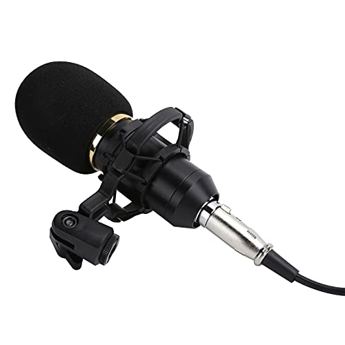 Nikou Microphone Condenser Computer Streaming Broadcasting Singing Device BM800 Recording Kit USB Mic with Shock Mount for Live Broadcast
