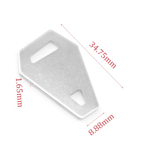 ZYAMY 4PCS Screw Removal Wrench Finger Wrench Fastener Aluminum Camera Quick Release Plate Screwdriver 3/8-inch 1/4-inch Reducer Tripod Bushing Conversion Adapter Portable One Slot Plate Handle