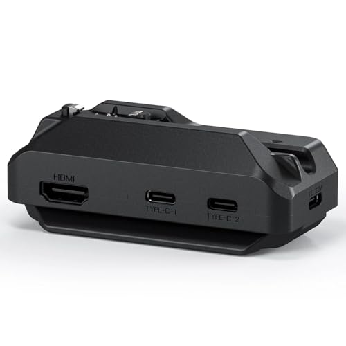 Tilta Khronos Quick Release USB-C Hub – Black | Enhanced Connectivity | Audio Monitoring | Secure Mounting | Video Output TK-QRUH-B - color: Black