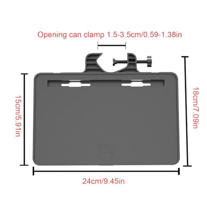 Professional Sound Card Holder Mic Stand Floor Tray Microphone Accessories Tripod Storage Holder Adjustable Mount