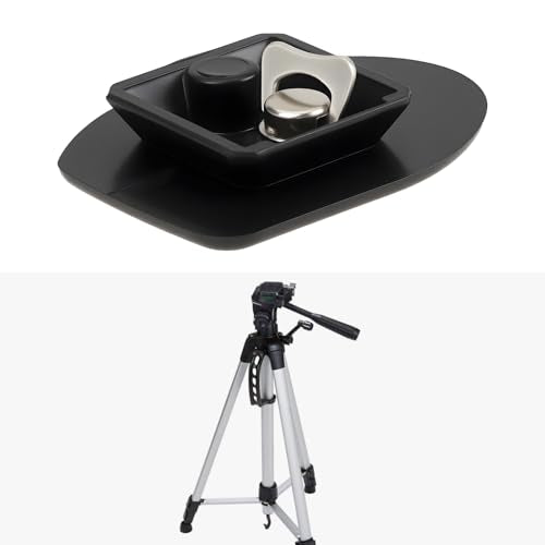 SING F LTD Tripod Quick Release Plate with 1/4" Mounting Screw 27x27mm Compatible with Amazon Basics Lightweight 50-Inch Tripod