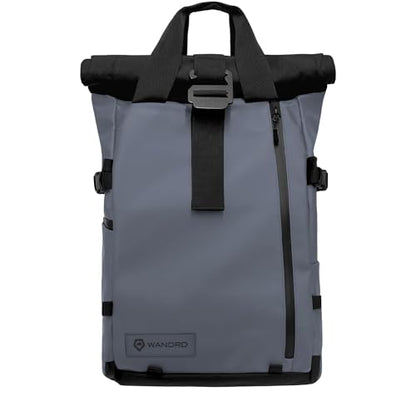 WANDRD PRVKE 21L Backpack: Weather-Resistant Travel & Camera Backpack with Laptop Sleeve, Quick Side Access, Clamshell Opening – Ideal Photography & Travel Bag (Aegean Blue) - color: Aegean Blue, size: PRVKE 21L, style: Bag Only