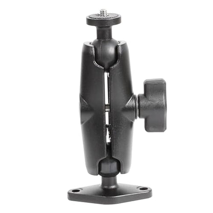 xik 1/4"-20 Thread Camera Mount Holder for Wall/Desk/Car/Boat,AMPS Standard Hole Installation，Fits DSLR, CCTV, Action Cam, Projector, Security Camera - size: 5.51" Length