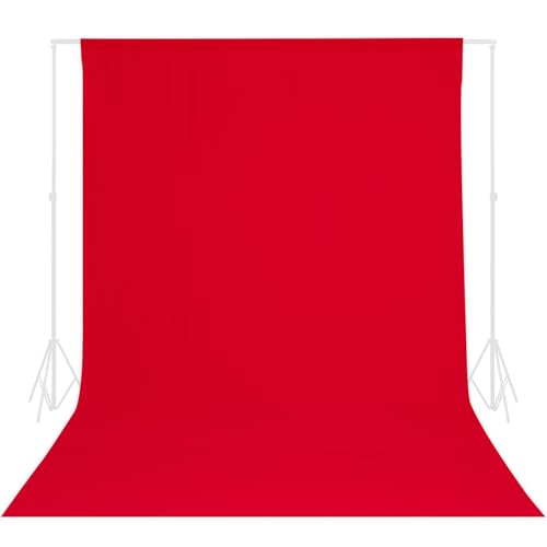 TRLYC Red Background Backdrop - 6x9 FT Backdrops Background for Photography Photo Booth Backdrop for Photography Screen Video Shooting Christmas Valentine's Day Decor - color: Red, size: 6x9FT