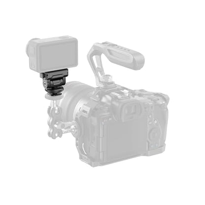 SMALLRIG Quick-Release Cold Shoe Mount for DJI Osmo Action 6/ Nano, Features a 1/4"-20 Threaded Hole and Cold Shoe, Supports 160° Tilt Swivel, for Magic Hand, Selfie Sticks, Camera Cages, 6440 - style: Cold Shoe Mount