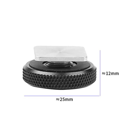 1 Inch Ball Mount Head Adjustable Adapter with Cold Shoe Base for Underwater Camera Case Video Flash (Kit A) - color: Kit A