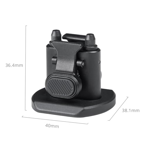 SmallRig Quick Release Adapter for SmallRig Quick-Release Mobile Phone Cage Series, for Tripods, Gimbal Stabilizers, Sliders, and Other Equipment with Tripod Heads for Arca-Swiss - 4609