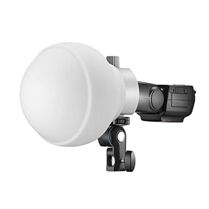 Godox ML-CD15 Flash Diffuser w/3 adapters, Diffusion Dome Light Modifier | for Godox V1S V1C V1N V1F V1O V860III V860II V850III TT685II TT600 TT685 AD200 AD200PRO AD300PRO AD400PRO ML30 ML60 ML60BI